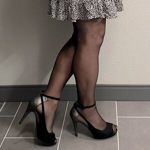 Black Sheer Hosiery